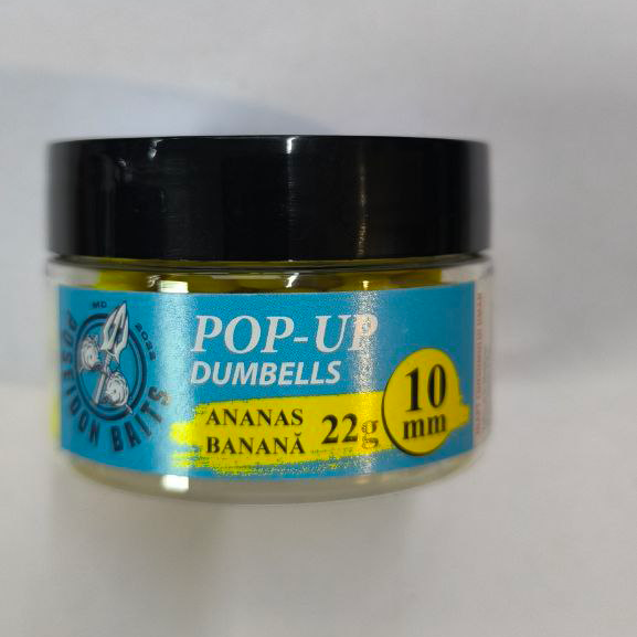 Pop-up ananas banana 10mm dumbells 22g POSEIDON [1]