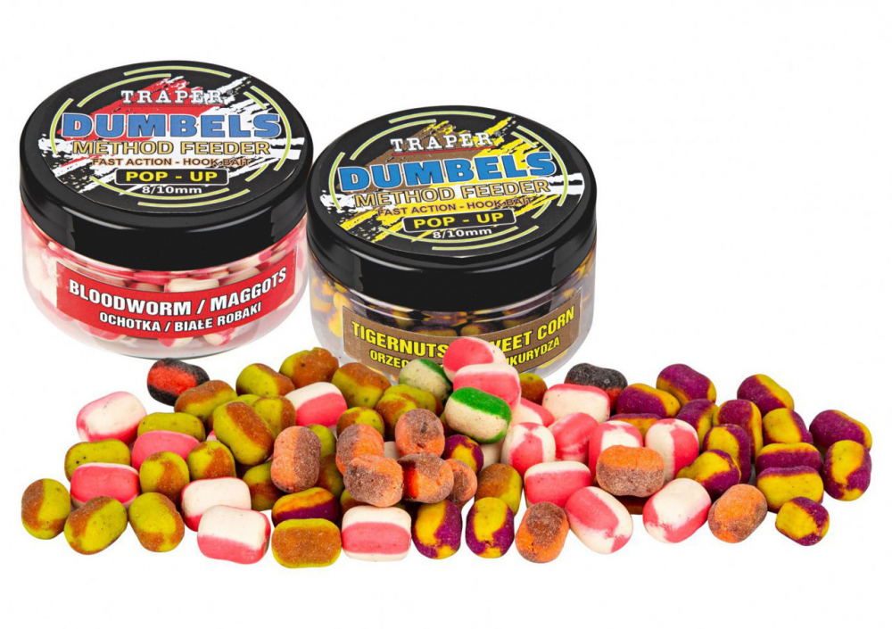 POP-UP DUMBEL 2culori 10mm 30gr Oreh Tigru/Porumb [1]
