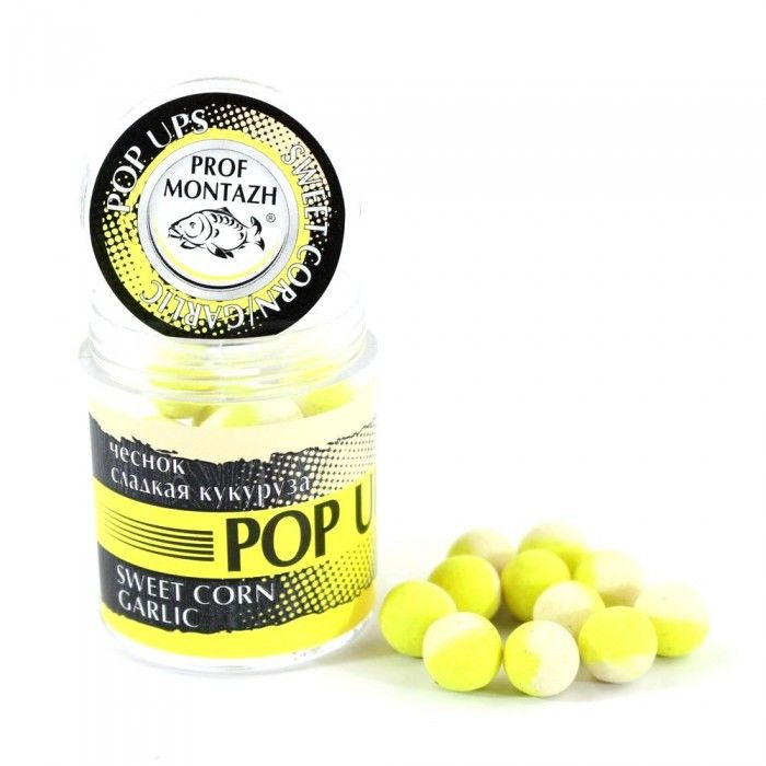 Pop-Ups Prof Montazh 10mm Usturoi/Porumb Dulce [1]