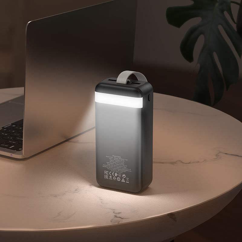 Портативный акумулятор 30000mAh BOROFONE BJ14B Freeway black [4]
