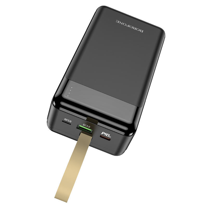Портативный акумулятор 30000mAh BOROFONE BJ19B Incredible PD20W+QC3.0 black [2]