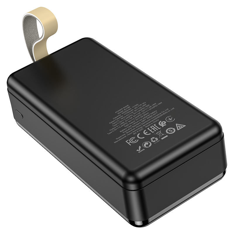 Портативный акумулятор 30000mAh BOROFONE BJ19B Incredible PD20W+QC3.0 black [4]