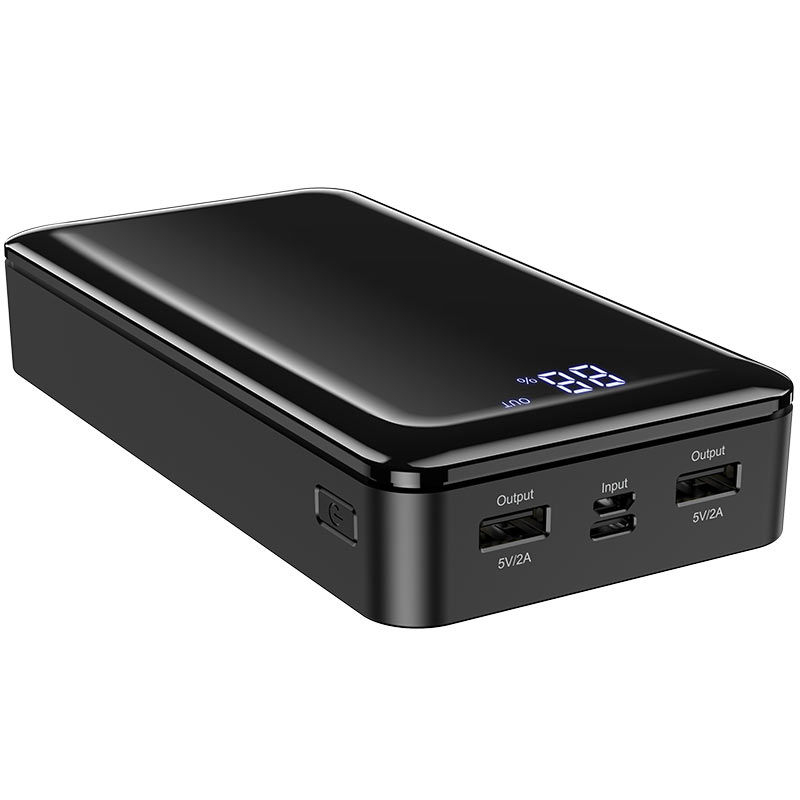 Портативный акумулятор 30000mAh BOROFONE BJ8 Extreme black [5]
