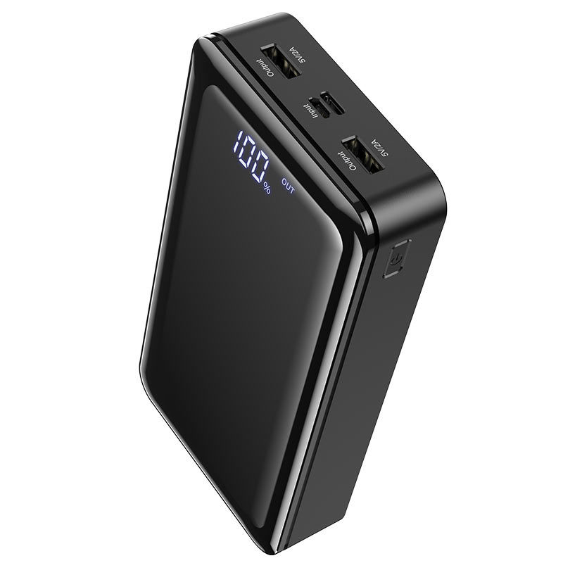 Портативный акумулятор 30000mAh BOROFONE BJ8 Extreme black [7]