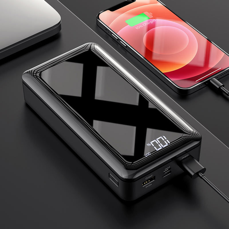 Портативный акумулятор 30000mAh BOROFONE BJ8 Extreme black [2]