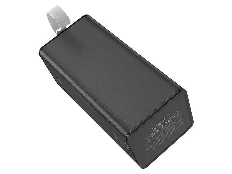 Портативный акумулятор 50 000mAh Hoco J86A Powermaster fully compatible PD20W/QC/LCD/Lamp Black [4]