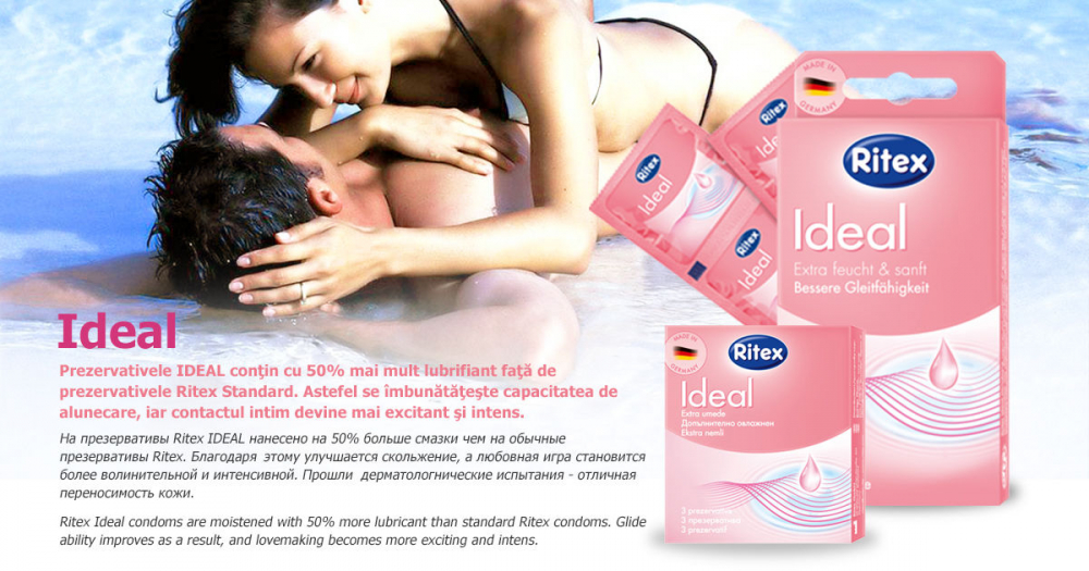 Prezervative - RITEX LUST - Cu noduri şi striaţii, 3buc [3]