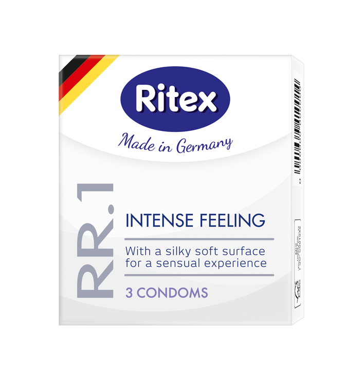 Prezervative - RITEX LUST - Cu noduri şi striaţii, 3buc [9]