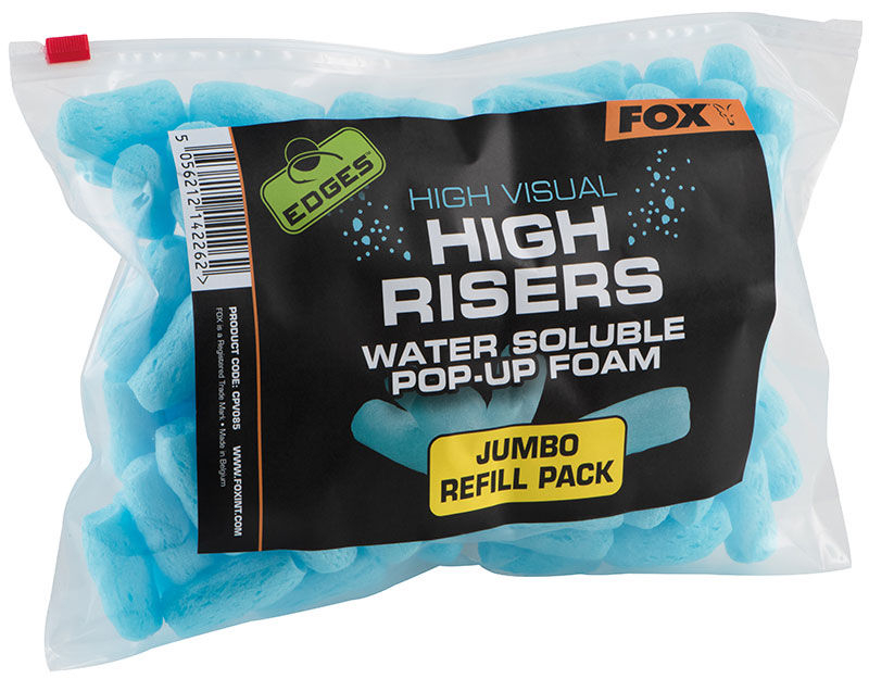 Водорастворимые пенопластовые шарики Fox High Visual High Risers Pop-up Foam Refill Pack [1]