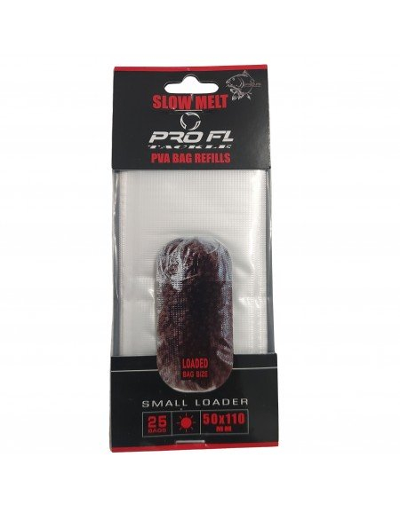 PVA Bag FL Slow Melt 50*100mm small loader (25bags) [1]