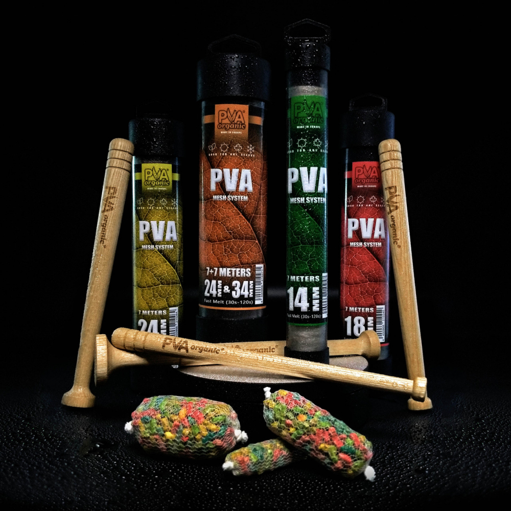 PVA sistema KATRAN mesh system + wood plunger 24mm/7m [2]