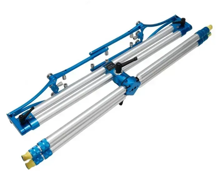 Rod Pod Meccanica Vadese REVOLUTION 4 RODS STEEL OR SATIN TUBES & BLUE JOINTS [3]