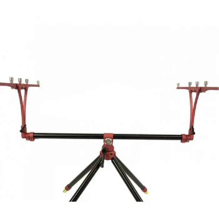 Rod Pod Meccanica Vadese TechNick 4 Rod Black and Red [2]