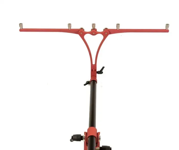 Rod Pod Meccanica Vadese TechNick 4 Rod Black and Red [3]