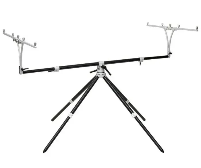 Rod Pod Meccanica Vadese TechNick 4 Rod Black and Steel [3]