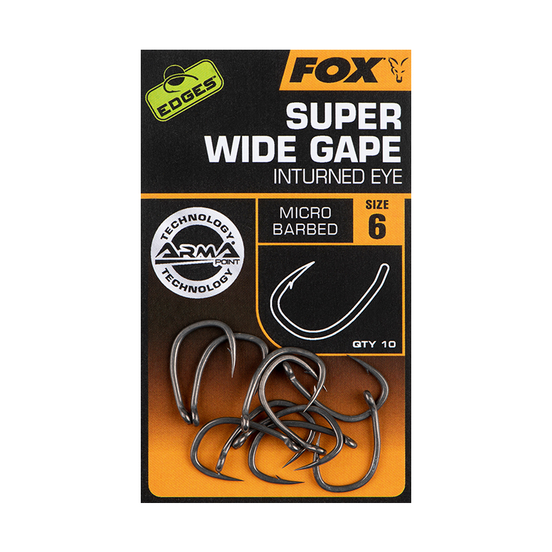 Set cirligi Fox EDGES Super Wide Gape (In-Turned Eye) #4 [1]