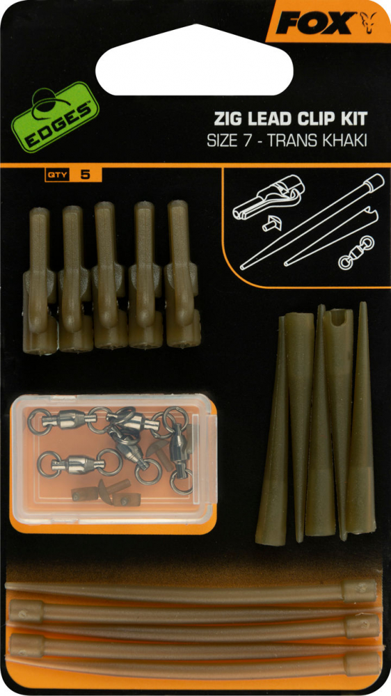 Набор для монтажей Fox EDGES Zig Lead Clip Kit [1]