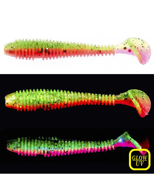 Silicon KALIPSO FRIZZLE FAT SHAD 2.8" (7buc) 535A [1]