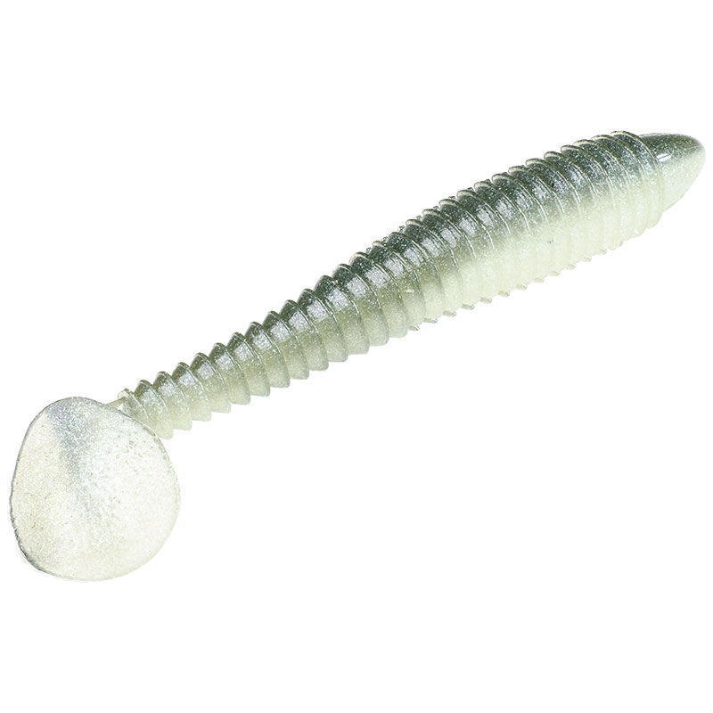 Силикон STRIKE KING RAGE SWIMMER, CULOARE GREEN GIZZARD SHAD, 2.75", 9шт/пакет [1]