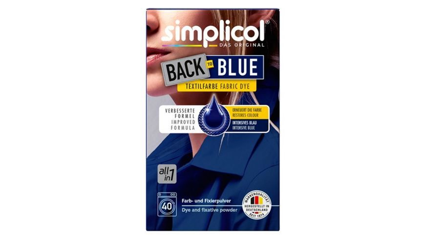 SIMPLICOL Back-to-BLACK - Vopsea pentru reimprospatarea/revigorarea culorii in masina de spalat (negru), 400 g [11]