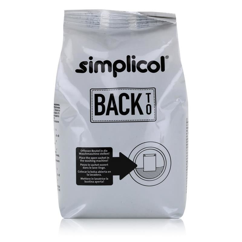 SIMPLICOL Back-to-BLACK - Vopsea pentru reimprospatarea/revigorarea culorii in masina de spalat (negru), 400 g [16]