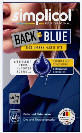 SIMPLICOL Back-to-BLACK - Vopsea pentru reimprospatarea/revigorarea culorii in masina de spalat (negru), 400 g [14]