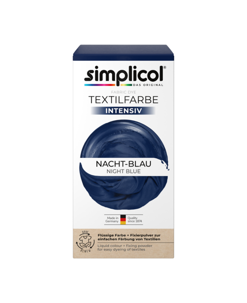 SIMPLICOL Intensiv-Nacht Blau Краска для окрашивания одежды в стиральной машине, синяя ночь [7]