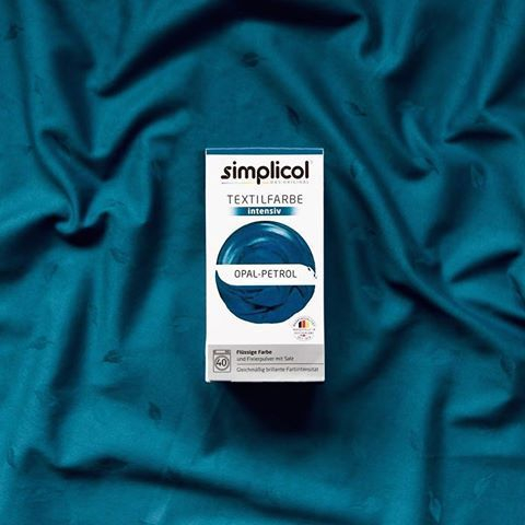 SIMPLICOL Intensiv - Opal-Petrol, Краска для окрашивания одежды в стиральной машине, Opal-Petrol [4]