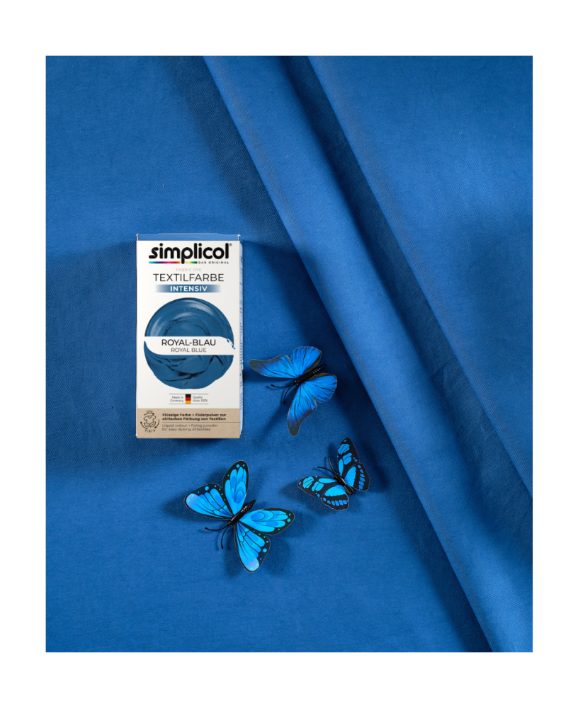 SIMPLICOL Intensiv - Royal-Blau, Vopsea pentru haine si textile in masina de spalat, Royal-Blau [2]