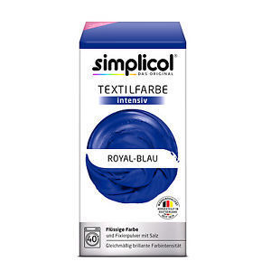 SIMPLICOL Intensiv - Royal-Blau, Vopsea pentru haine si textile in masina de spalat, Royal-Blau [2]