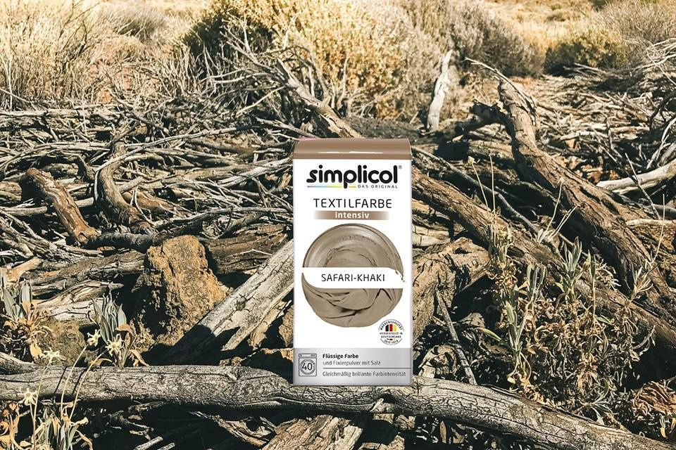 SIMPLICOL Intensiv - Safari-Khaki, Краска для окрашивания одежды в стиральной машине, Safari-Khaki [4]