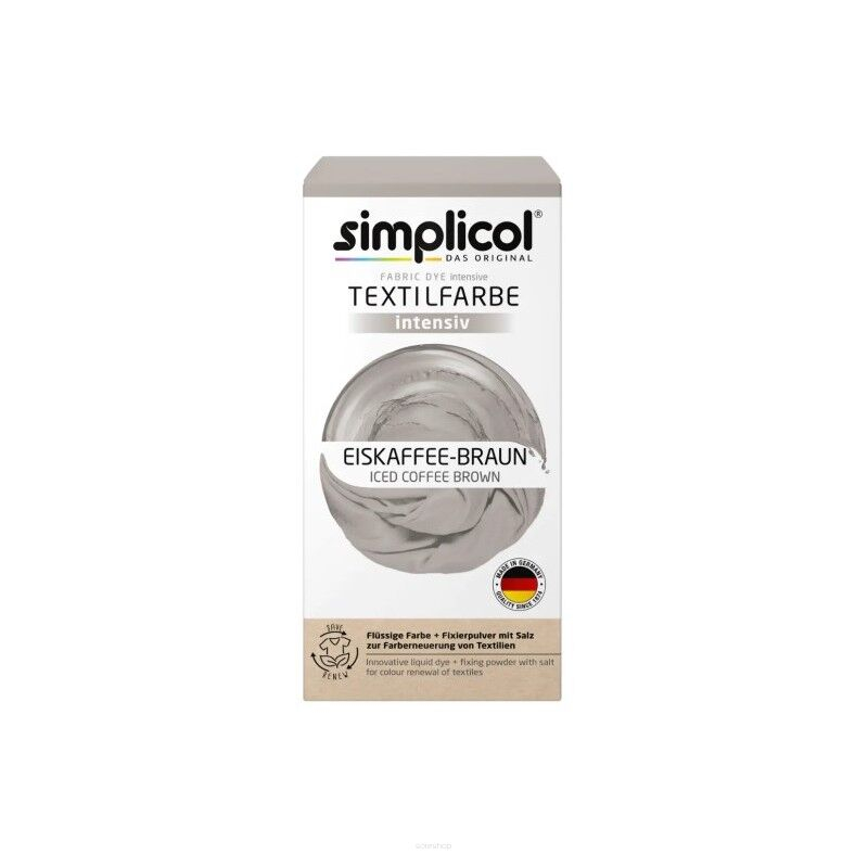 SIMPLICOL Intensiv ICED COFFE BROWN Краска для окрашивания одежды в стиральной машине [1]