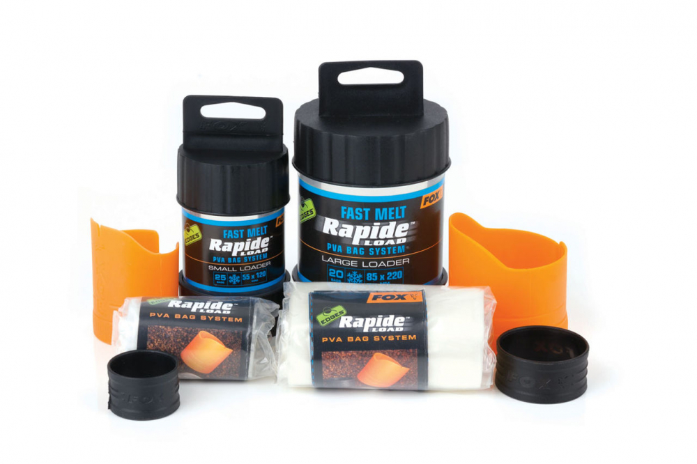 Система PVA Fox EDGES™ Rapide™ Load PVA Bag System - Fast Melt 85mm x 140mm Bags/Too - 25 Bags [2]