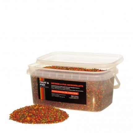 TKMPFS1500 - Method & PVA Micropellets Fruit & Fish Mix 1.5kg [1]
