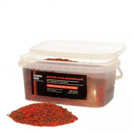 TKMPR1500 - Method & PVA Micropellets Robin Red Mix 1.5kg [1]