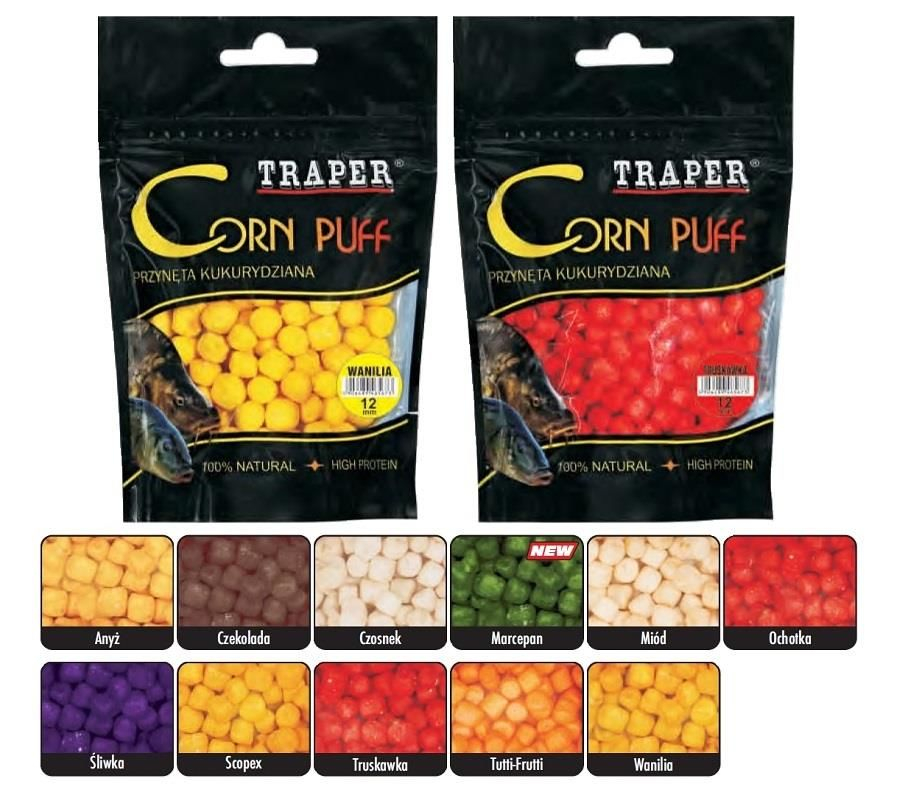 Traper Corn Puff воздушная кукуруза 4мм, Чеснок [2]