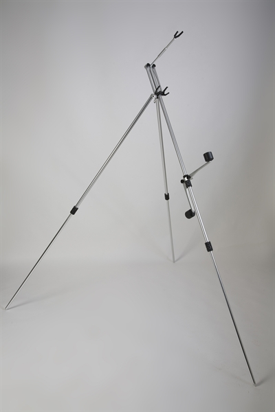 TRIPOD MECCANICA MICO SURFCASTING & BARBEL FISHING 2 OR 1 RODS STEEL TUBES & STEEL JOINTS [4]