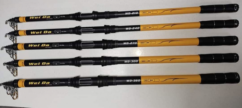 Undita Spinning Telescopic CARP WEIDA WD-210 - 150-300g, 2.1m [1]