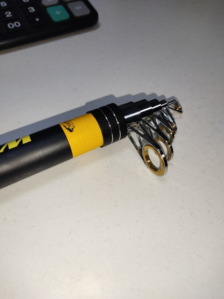 Спиннинг телескопический WEIDA WD-300 - Carbon 150-300g 3.0m [4]
