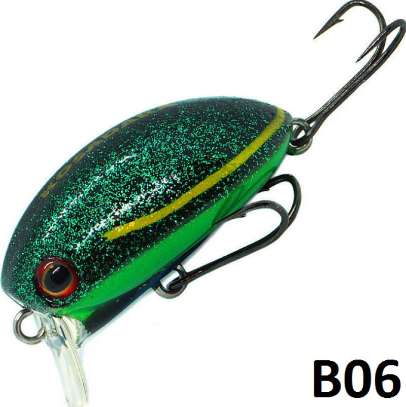 Воблер KOSADAKA MAY-BEETLE 35F(86-B06), Floating, 35mm, 3,5g [1]