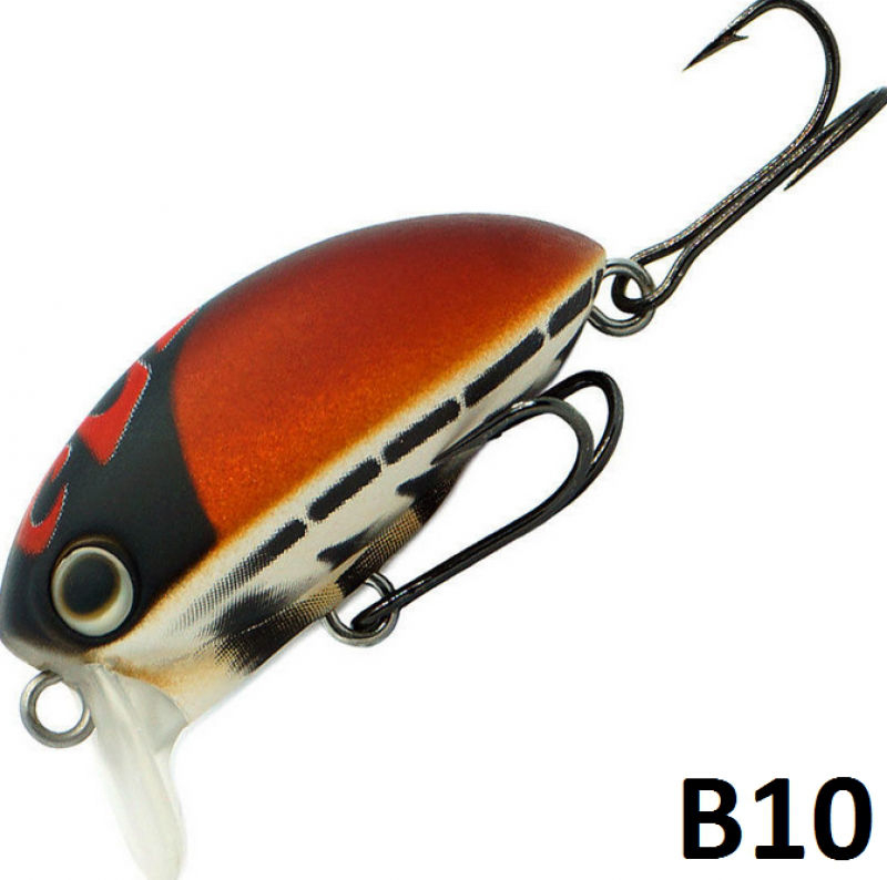 Воблер KOSADAKA MAY-BEETLE 35F(90-B10), Floating, 35mm, 3,5g [1]