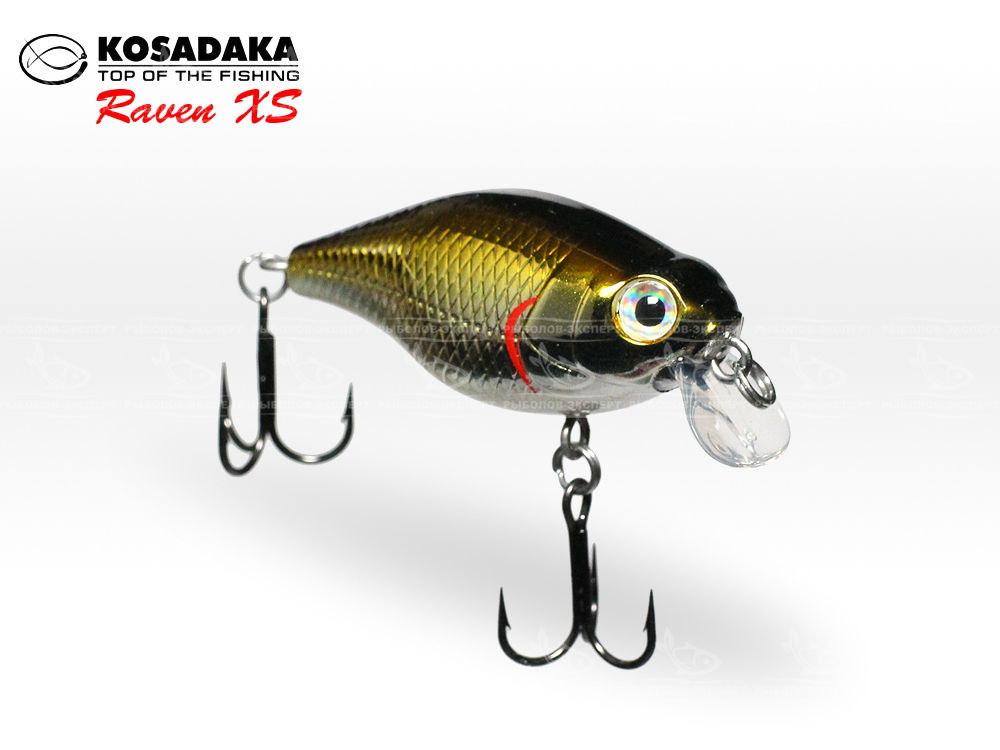 Воблер KOSADAKA RAVEN XL 40F (1-CNT), Floating, 40mm, 4,3g [1]