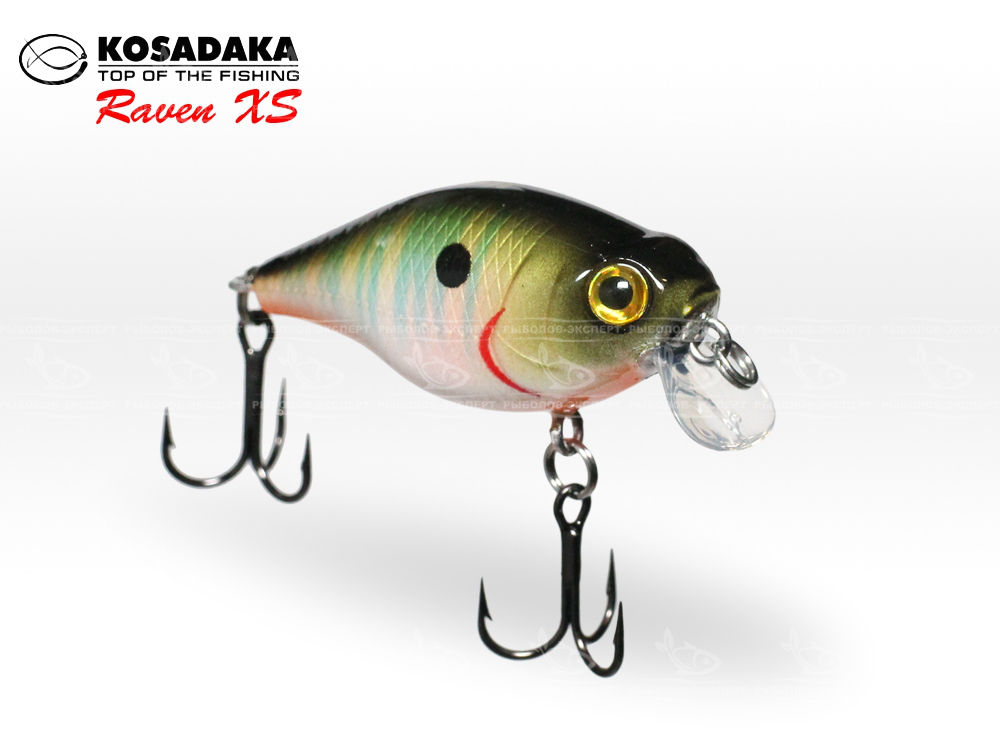 Воблер KOSADAKA RAVEN XS 40F (12-PNT), Floating, 40mm, 4,0g [1]