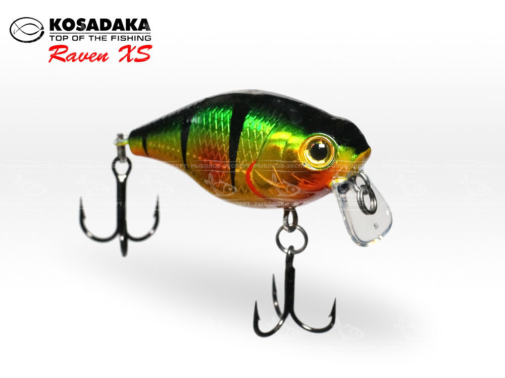 Воблер KOSADAKA RAVEN XS 40F (7-PC), Floating, 40mm, 4,0g [1]