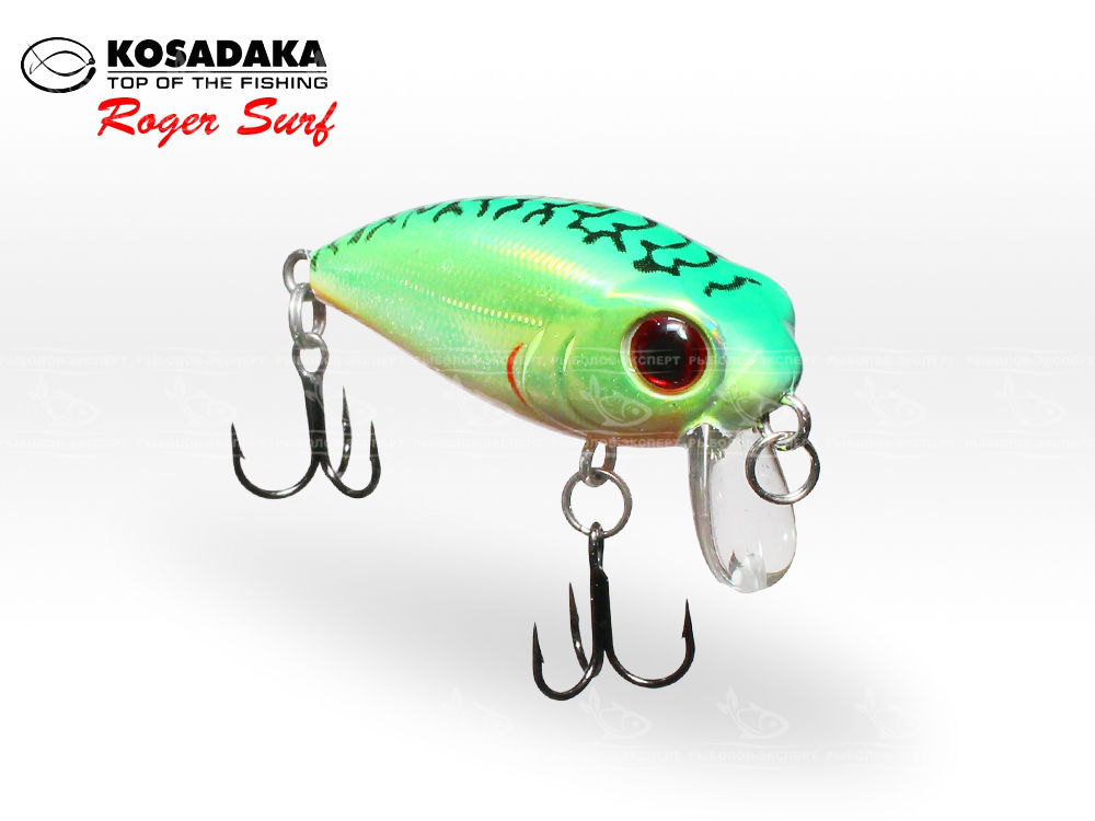 Воблер KOSADAKA "ROGER SURF"(4-HT) , Floating 36mm 3.35g [1]