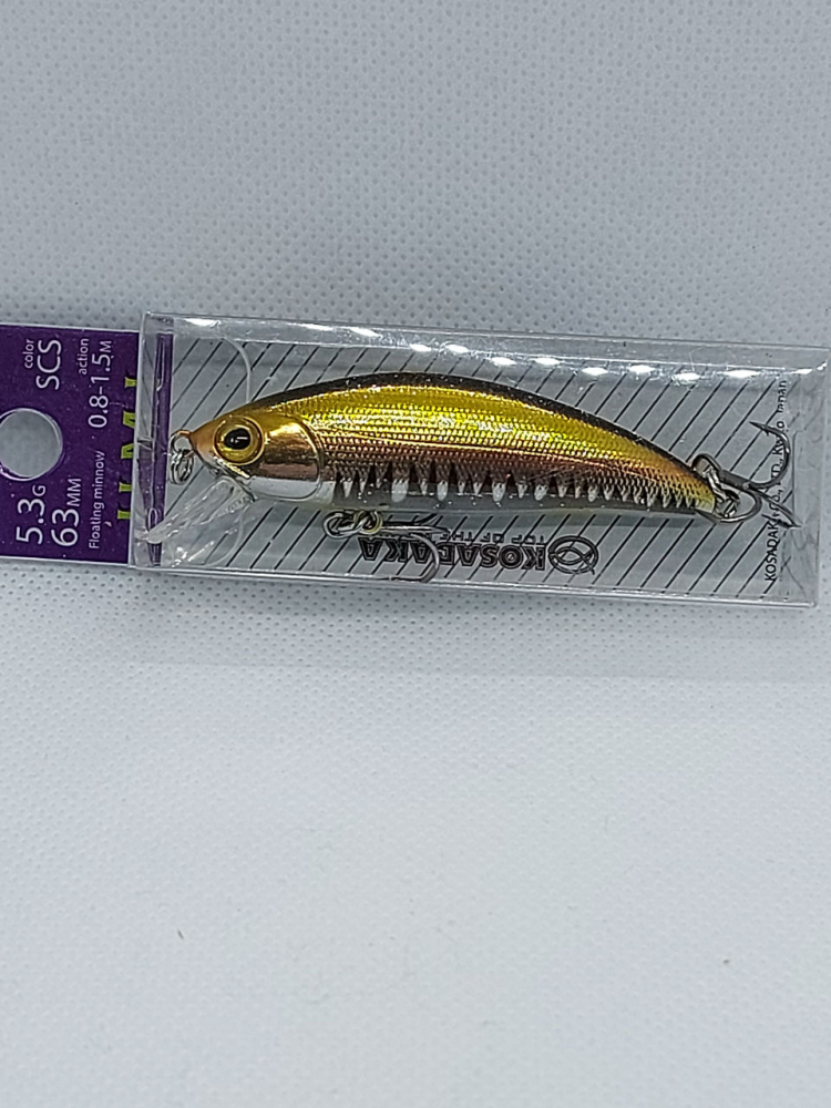 Vobler UMI XS 63F (34-SCS) Floating,63mm, 5,3g KOSADAKA [1]