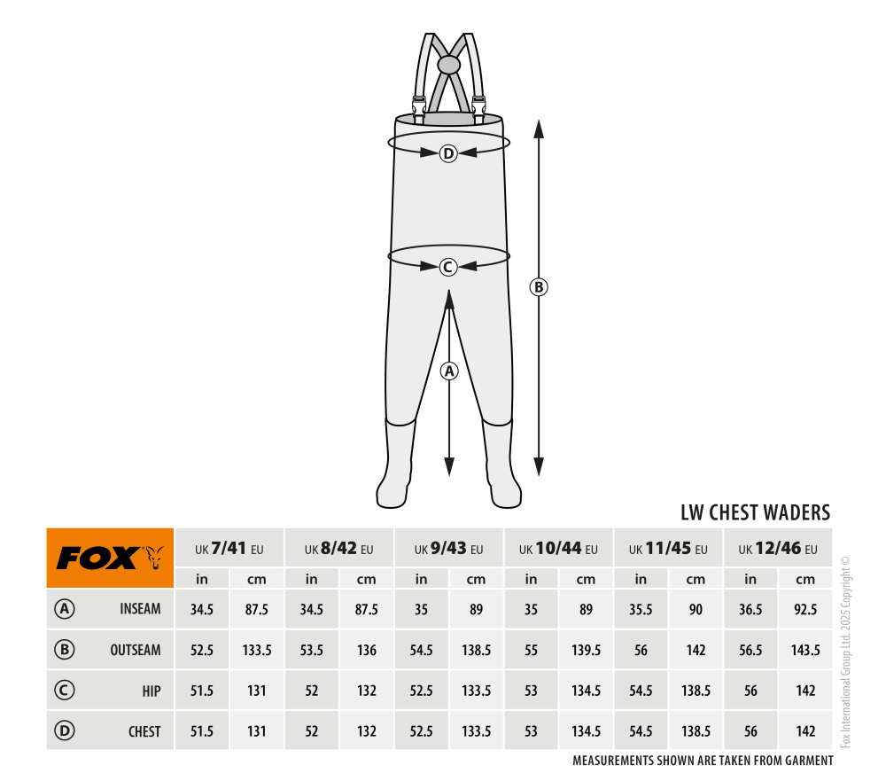 Лёгкие утеплённые вейдерсы FOX Camo, размер 43 [2]