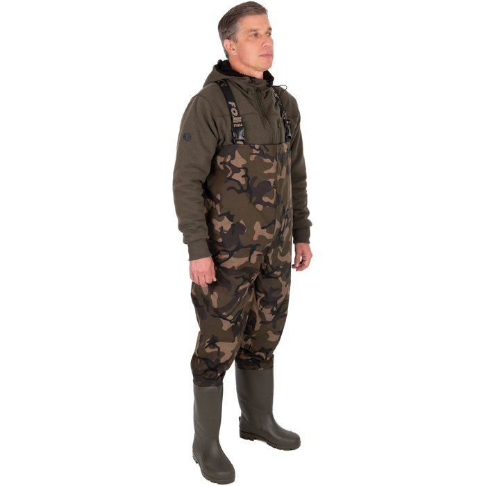 Лёгкие утеплённые вейдерсы FOX Camo, размер 45 [3]