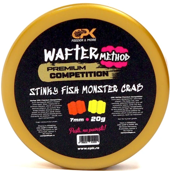 WAFTER COMPETITION METHOD STINKY FISH MONSTER CRAB 7mm 20g, CPK [1]