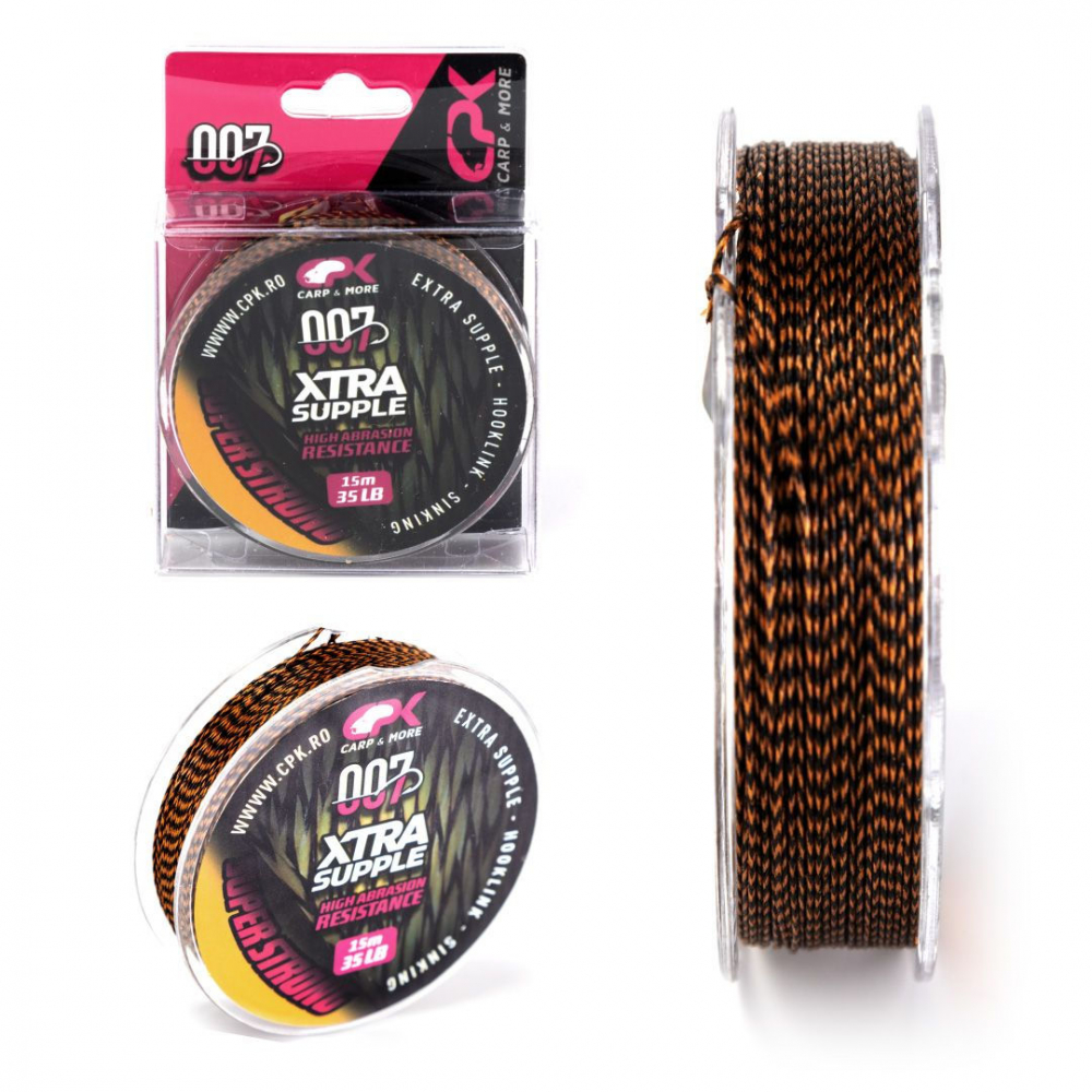 Xtra Supple hooklink brown 25lb/15m [1]